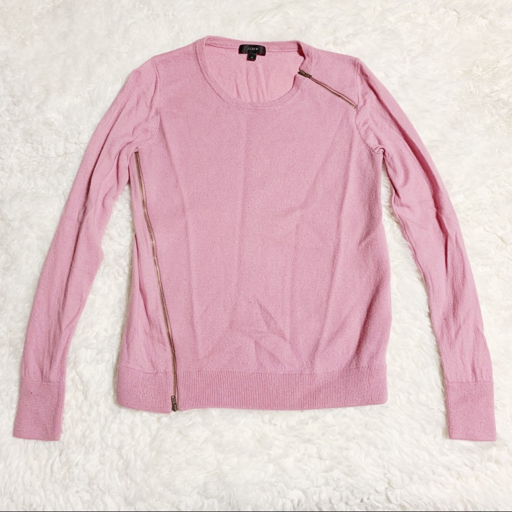J. Crew Pink Wool Sweater